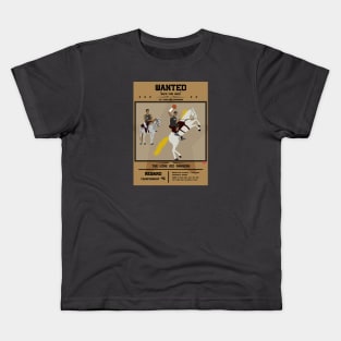 WANTED - The Lone Mid Rangers (San Antonio Spurs) Kids T-Shirt